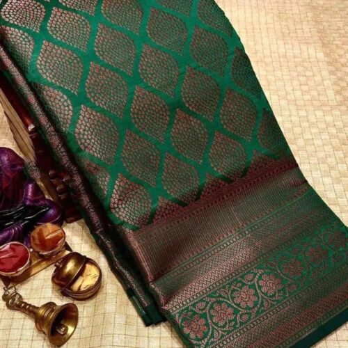 SOFT LICHI SILK SAREE WHOLESALE