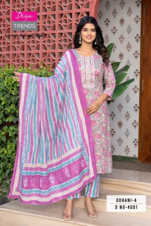 Diya Trends Cotton 3 pcs sets wholesale - Image 24