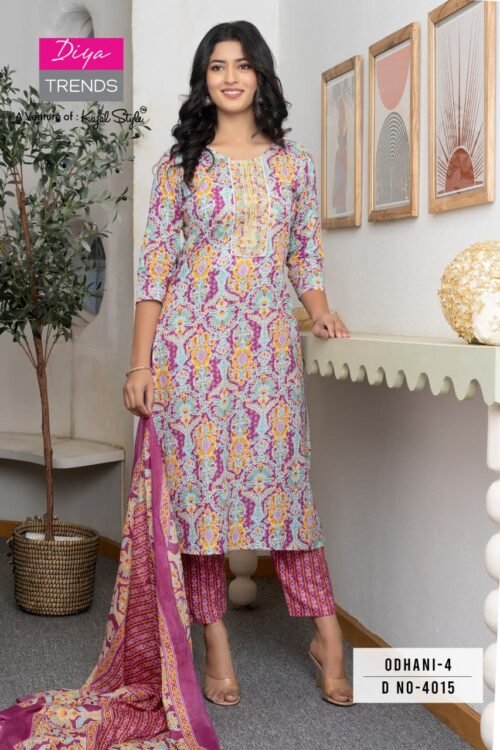 Diya Trends Cotton 3 pcs sets wholesale - Image 26