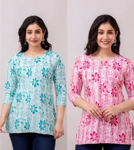 Women Floral Print Kurta 8 | VastrMitr