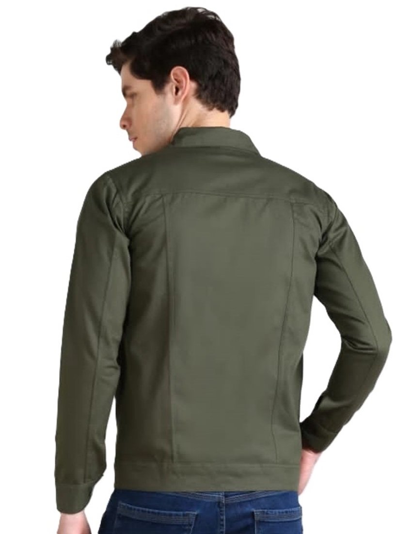 Denim Jacket for Men with Metal Buttons 6 Denim Jacket for Men with Metal Buttons - Image 5