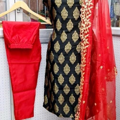 kurti pant dupatta suit set