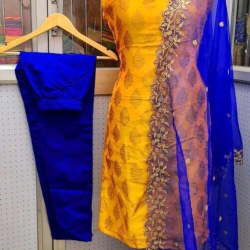 Kurta pant dupatta 3 pcs suit for function wear