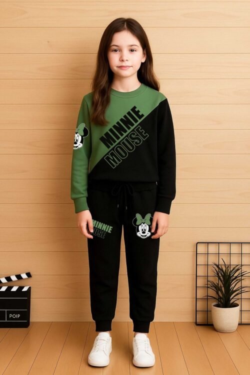 HIGH PREMIUM QUALITY GIRLS TOP AND BOTTOM TRACKSUIT SET WHOLESALE - Image 7