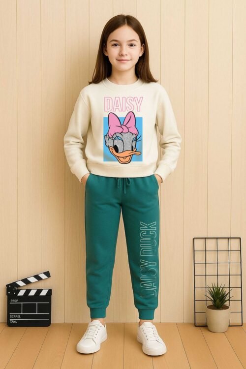HIGH PREMIUM QUALITY GIRLS TOP AND BOTTOM TRACKSUIT SET WHOLESALE - Image 9