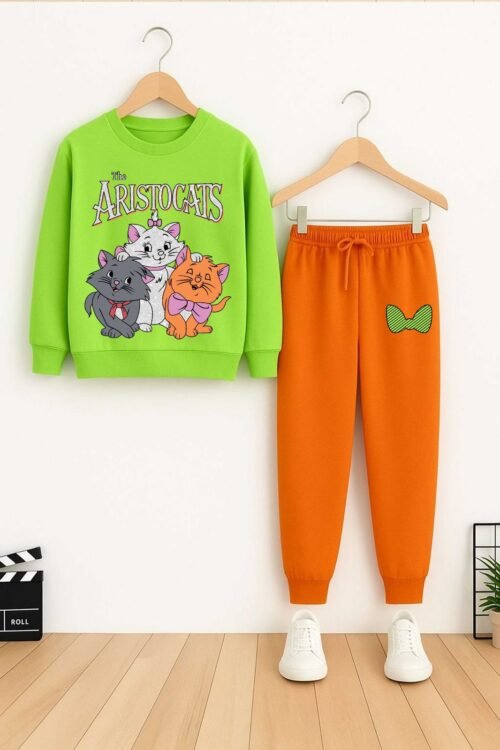 HIGH PREMIUM QUALITY GIRLS TOP AND BOTTOM TRACKSUIT SET WHOLESALE - Image 12