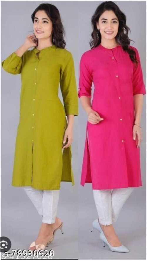 Cotton 60-60 Long Kurti mix Wholesale - Image 5
