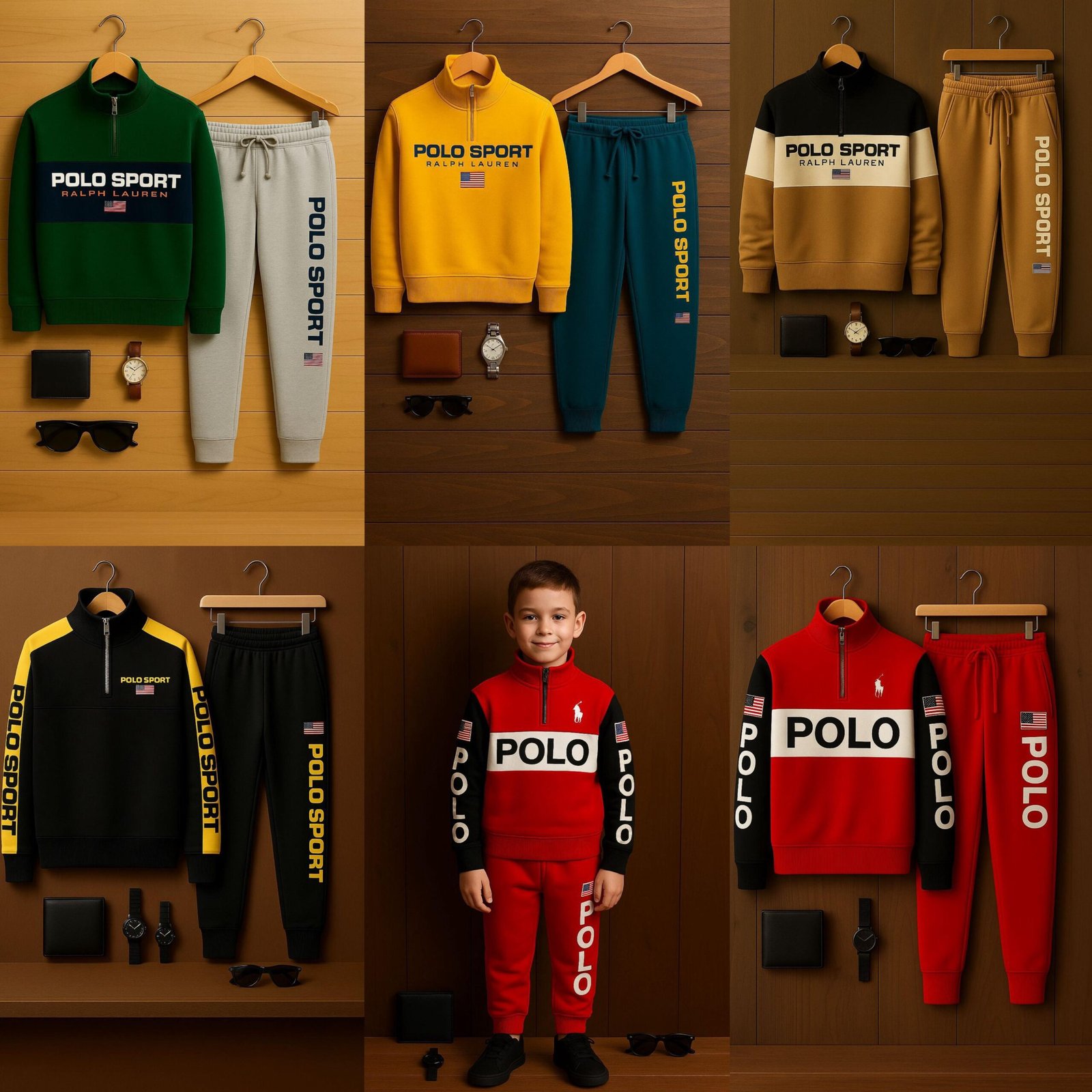 KIDS HI NECK AND TRACK SET WHOLESALE 5 KIDS HI NECK AND TRACK SET WHOLESALE - Image 4