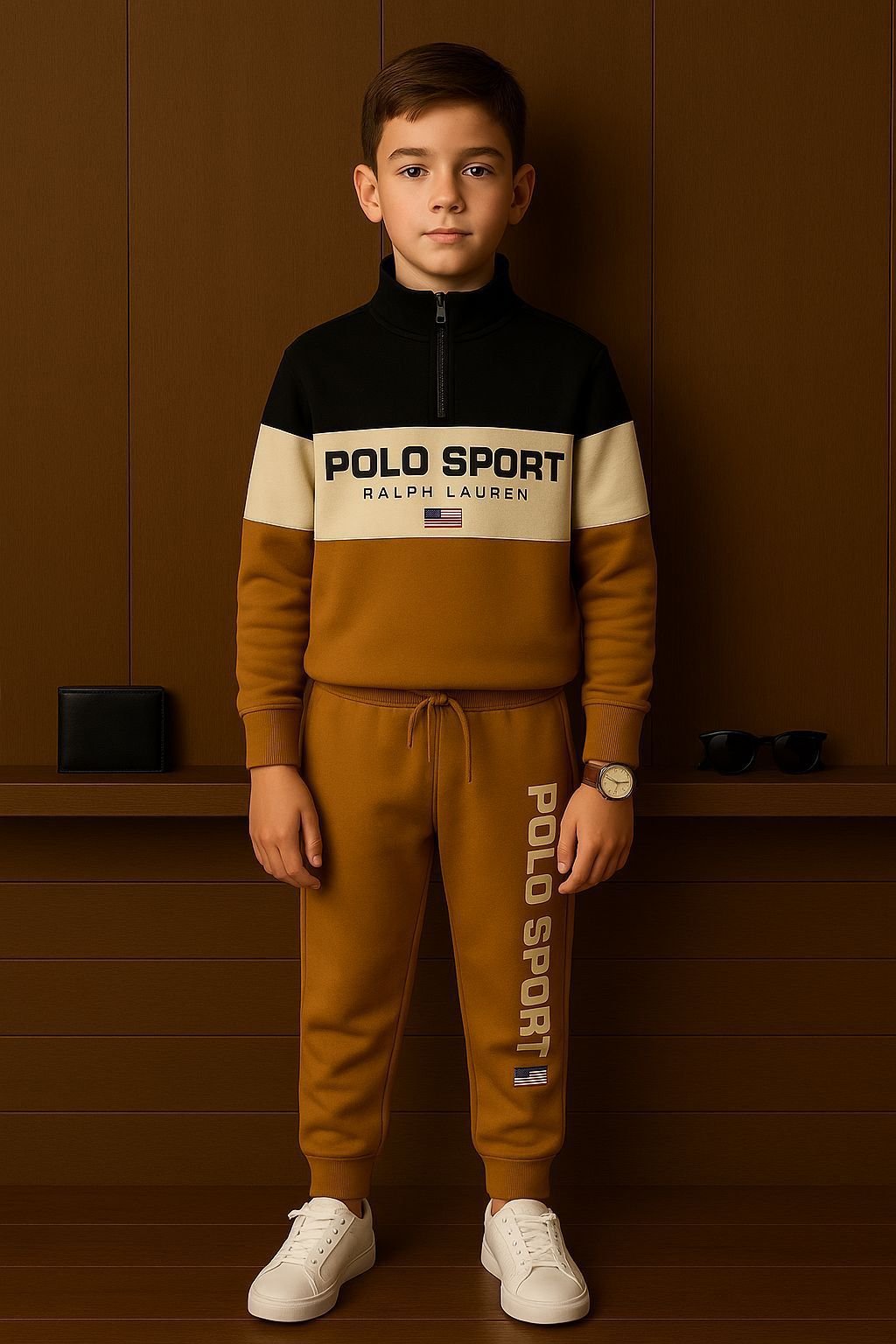 KIDS HI NECK AND TRACK SET WHOLESALE 6 KIDS HI NECK AND TRACK SET WHOLESALE - Image 5