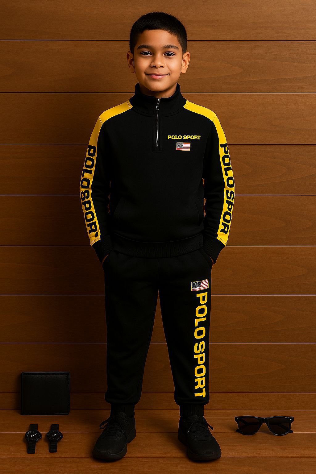 KIDS HI NECK AND TRACK SET WHOLESALE 10 KIDS HI NECK AND TRACK SET WHOLESALE - Image 9