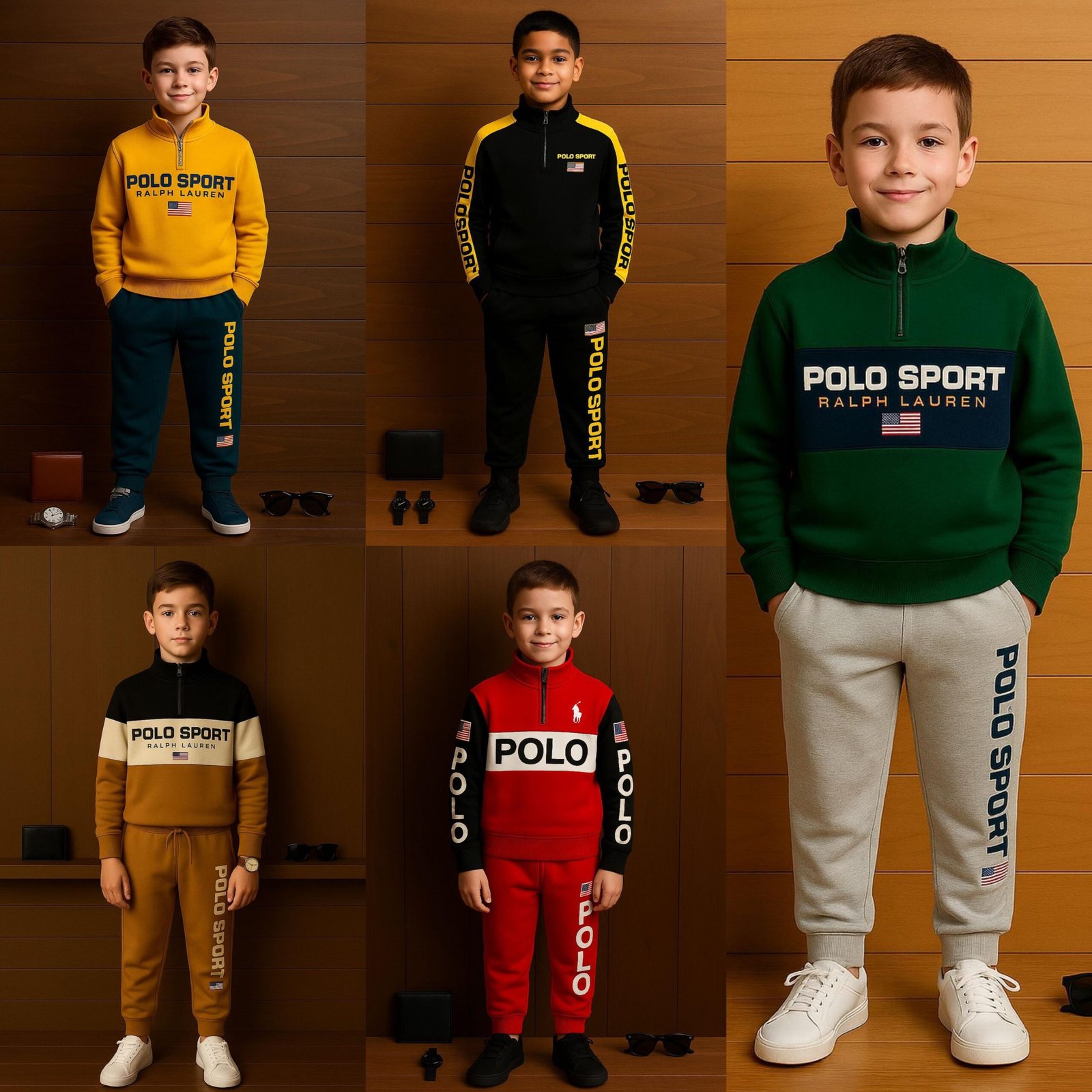 KIDS HI NECK AND TRACK SET WHOLESALE 14 KIDS HI NECK AND TRACK SET WHOLESALE - Image 13