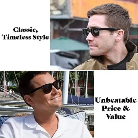 Rectangular Sunglasses (For Men, Black) 2 Rectangular Sunglasses (For Men, Black)