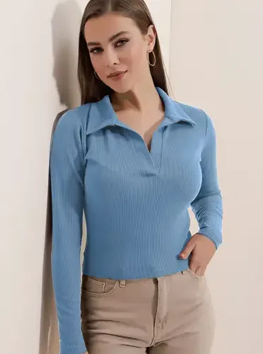 Casual Solid Women Top 23 Casual Solid Women Top