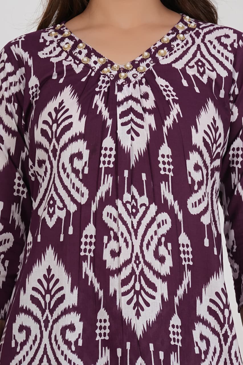 Pure Cotton Pant Set with dupatta wholesale 5 Pure Cotton Pant Set with dupatta wholesale - Image 5