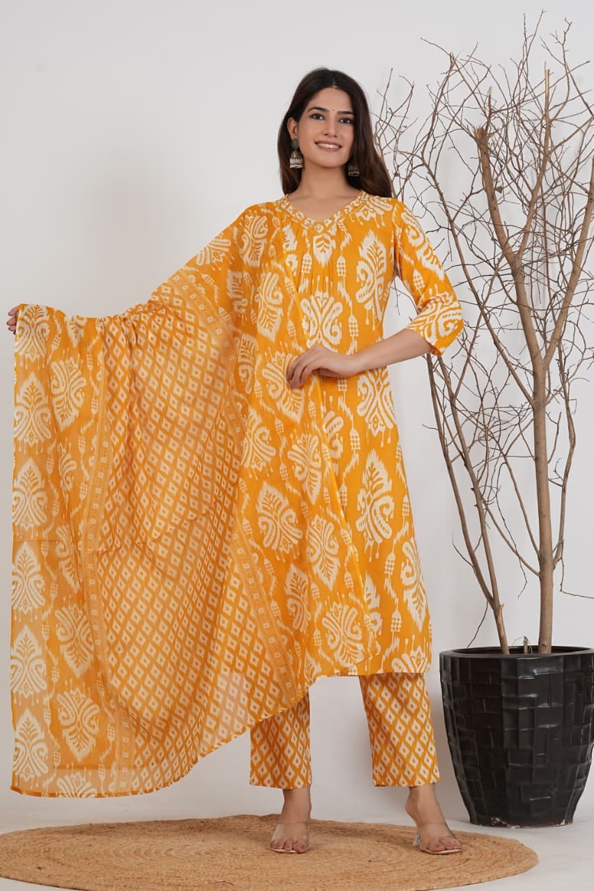 Pure Cotton Pant Set with dupatta wholesale 2 Pure Cotton Pant Set with dupatta wholesale