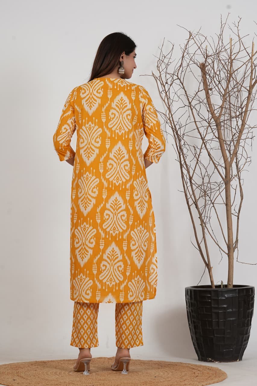 Pure Cotton Pant Set with dupatta wholesale 7 Pure Cotton Pant Set with dupatta wholesale - Image 6