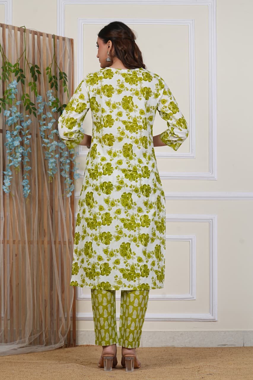 Pure Cotton Pant Set with dupatta wholesale 6 Pure Cotton Pant Set with dupatta wholesale - Image 5