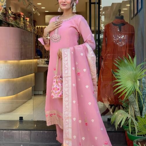 women kurta bottam duppata set