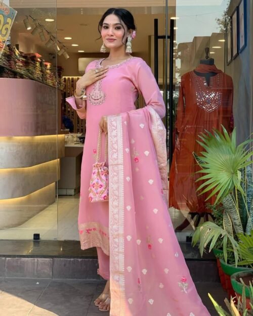women kurta bottam duppata set