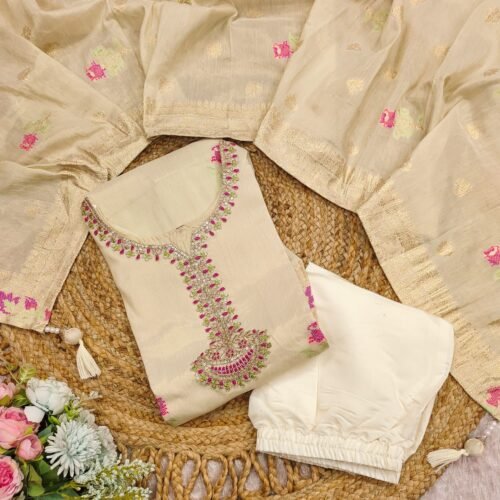 women kurta bottam duppata set - Image 11