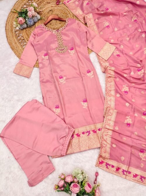 women kurta bottam duppata set - Image 13