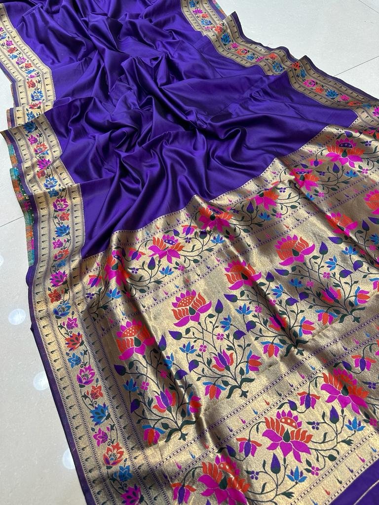 Pure Soft Silk With gold jari saree Wholesale 9 Pure Soft Silk With gold jari saree Wholesale - Image 8