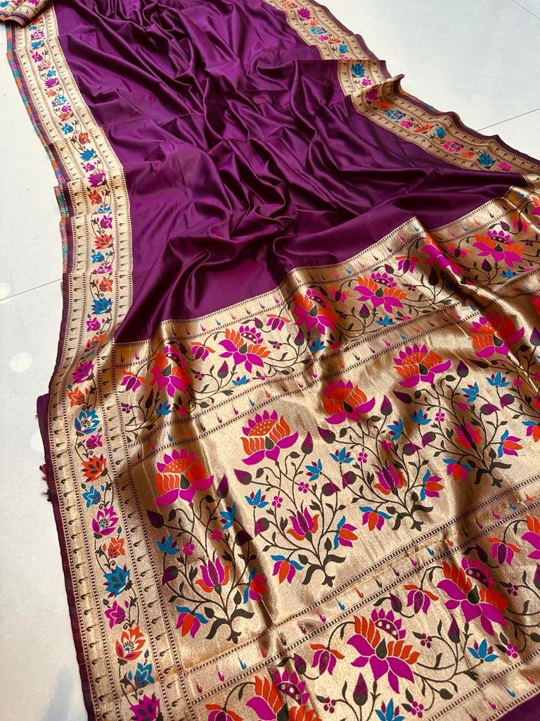 Pure Soft Silk With gold jari saree Wholesale 10 Pure Soft Silk With gold jari saree Wholesale - Image 9