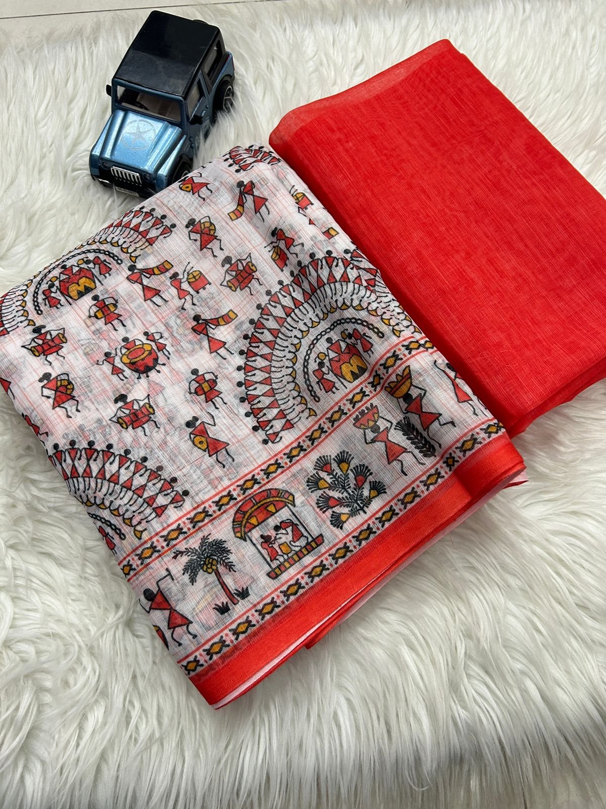 Soft Linen Saree Wholesale 6 Soft Linen Saree Wholesale - Image 5