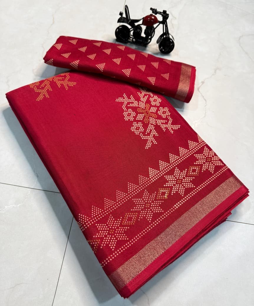 Mul Mul Cotton Silk Saree Wholesale 9 Mul Mul Cotton Silk Saree Wholesale - Image 8