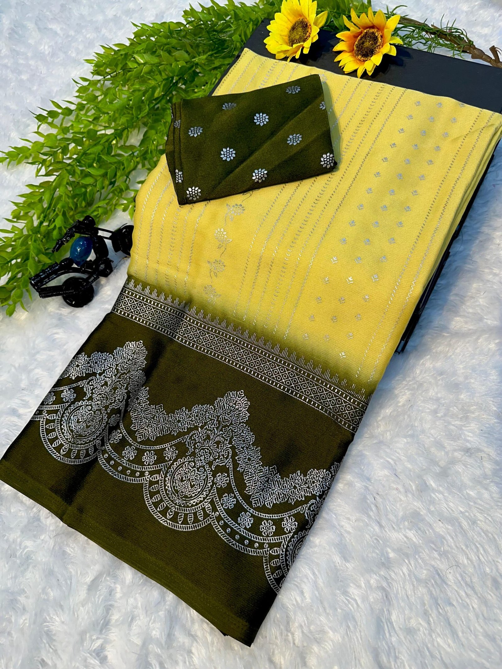 dola silk saree Wholesale 3 dola silk saree Wholesale - Image 2