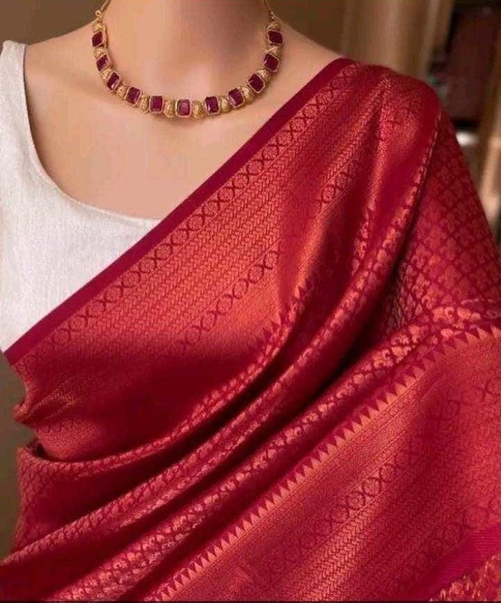 SOFT LICHI SILK CLOTH saree Wholesale 8 SOFT LICHI SILK CLOTH saree Wholesale - Image 8