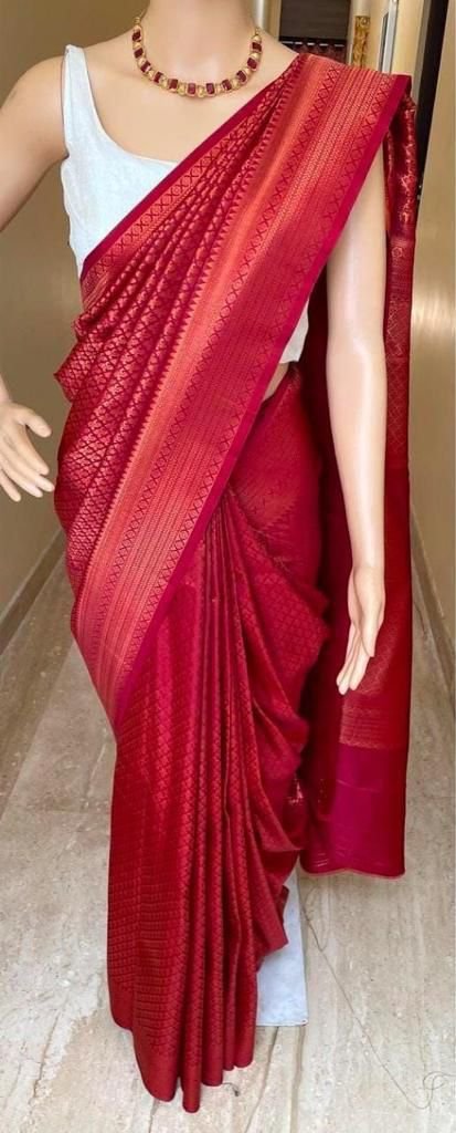 SOFT LICHI SILK CLOTH saree Wholesale 11 SOFT LICHI SILK CLOTH saree Wholesale - Image 11