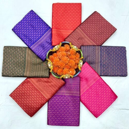 SOFT LICHI SILK CLOTH saree Wholesale 12 SOFT LICHI SILK CLOTH saree Wholesale
