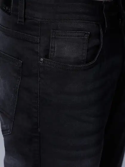 Slim Men Dark Grey Jeans 7 Slim Men Dark Grey Jeans - Image 6