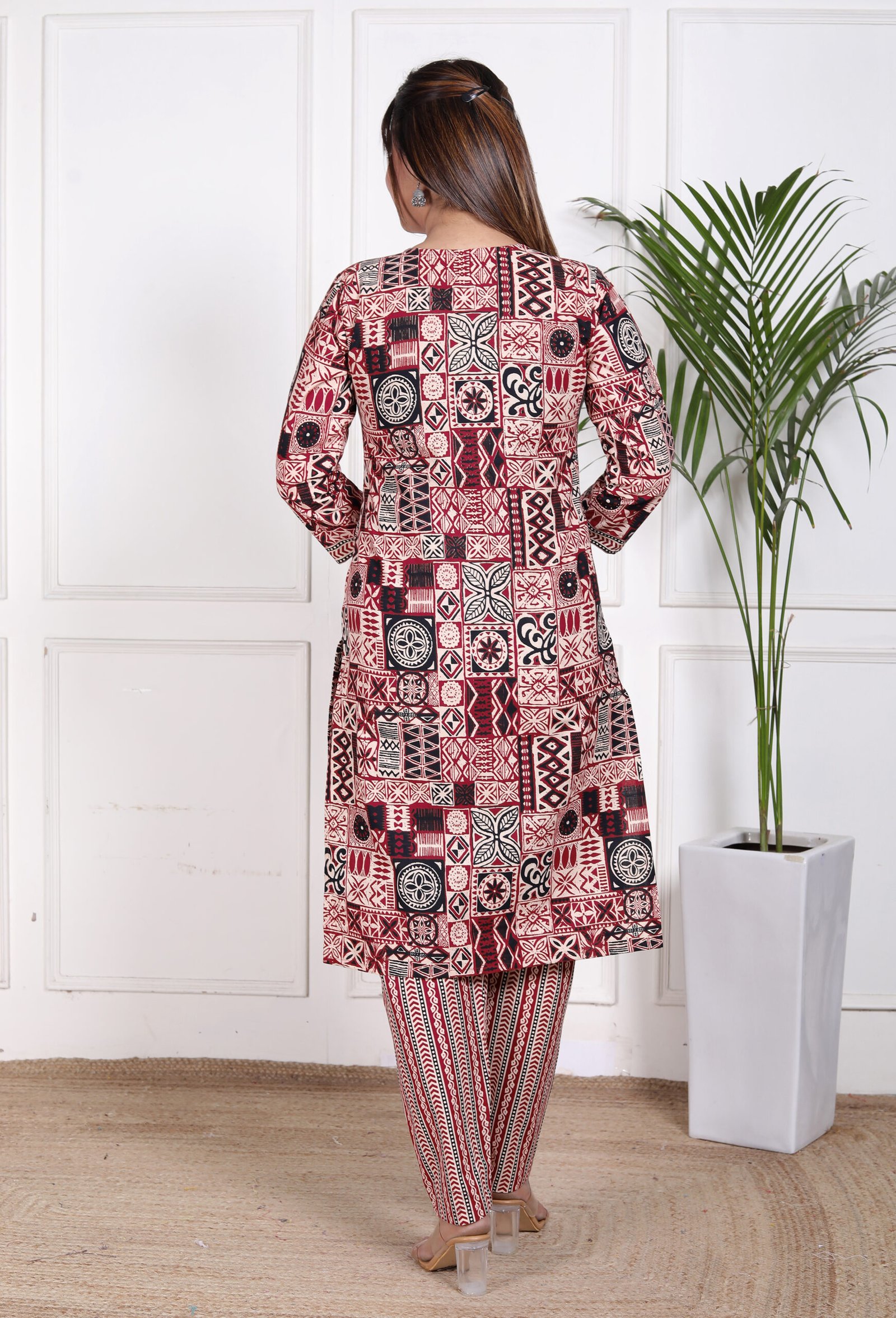 Printed Cotton 2-Piece pant set 5 Printed Cotton 2-Piece pant set - Image 5