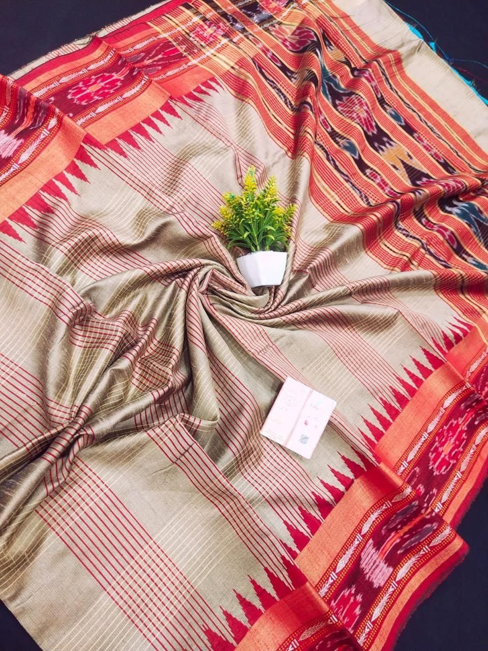 Tussar Silk Saree Wholesale 9 Tussar Silk Saree Wholesale - Image 9