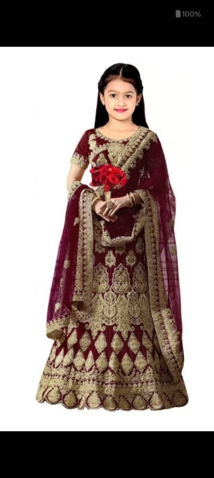 3 pieces set Chaniya choli dupatta set wholesale 3 3 pieces set Chaniya choli dupatta set wholesale - Image 3