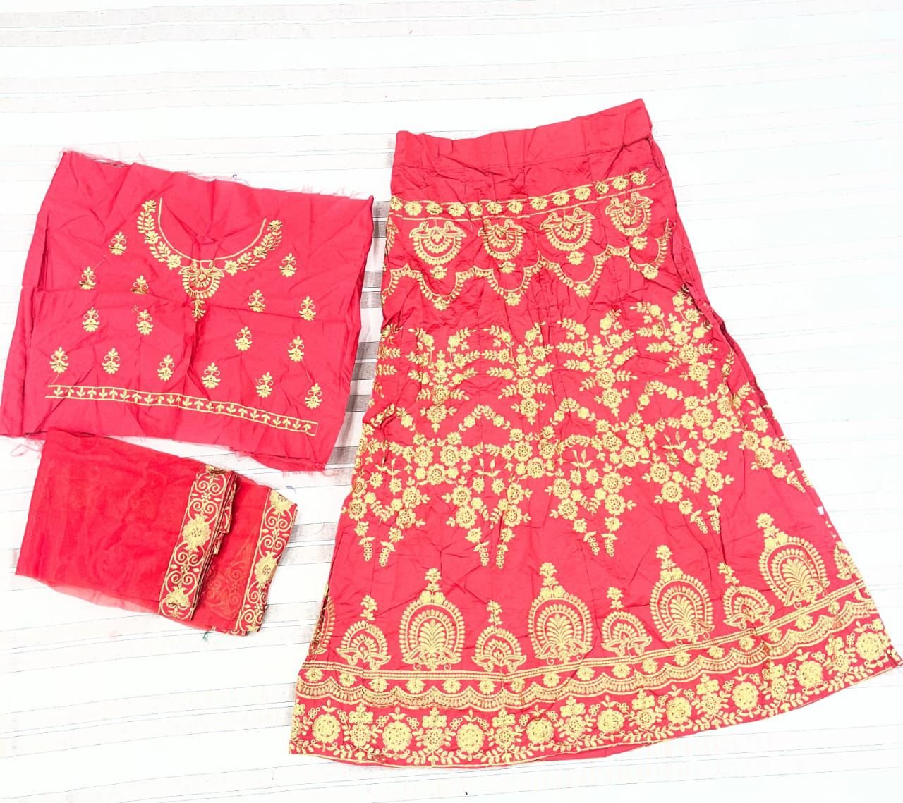 3 pieces set Chaniya choli dupatta set wholesale 4 3 pieces set Chaniya choli dupatta set wholesale - Image 4