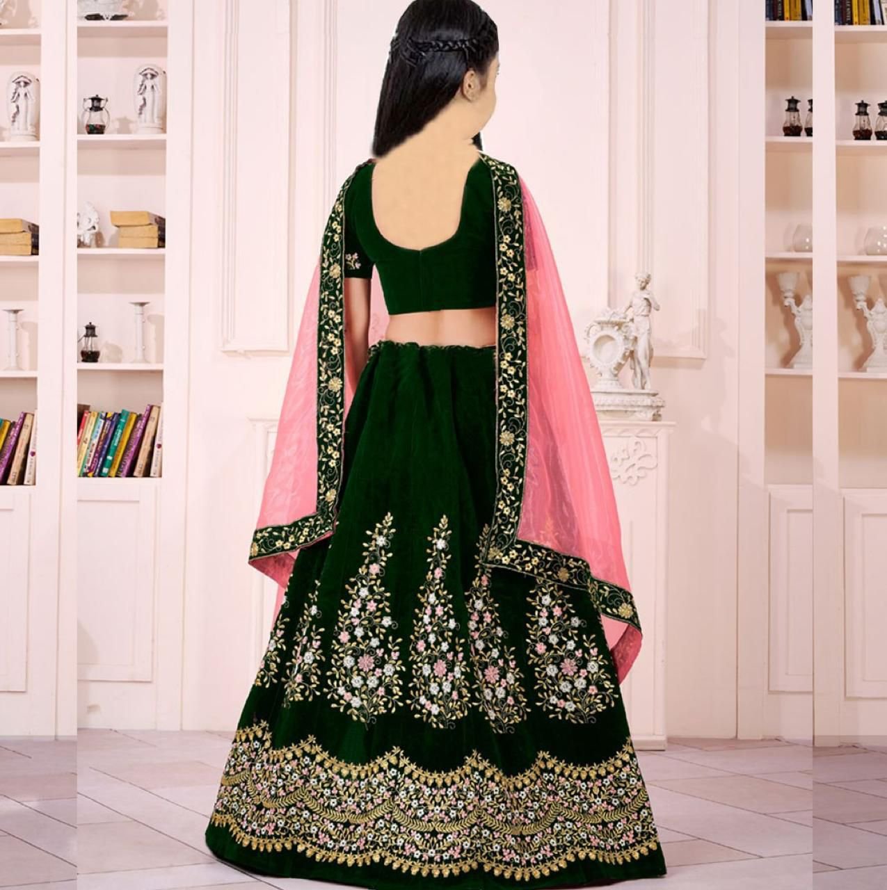 3 pieces set Chaniya choli dupatta set wholesale 5 3 pieces set Chaniya choli dupatta set wholesale - Image 5