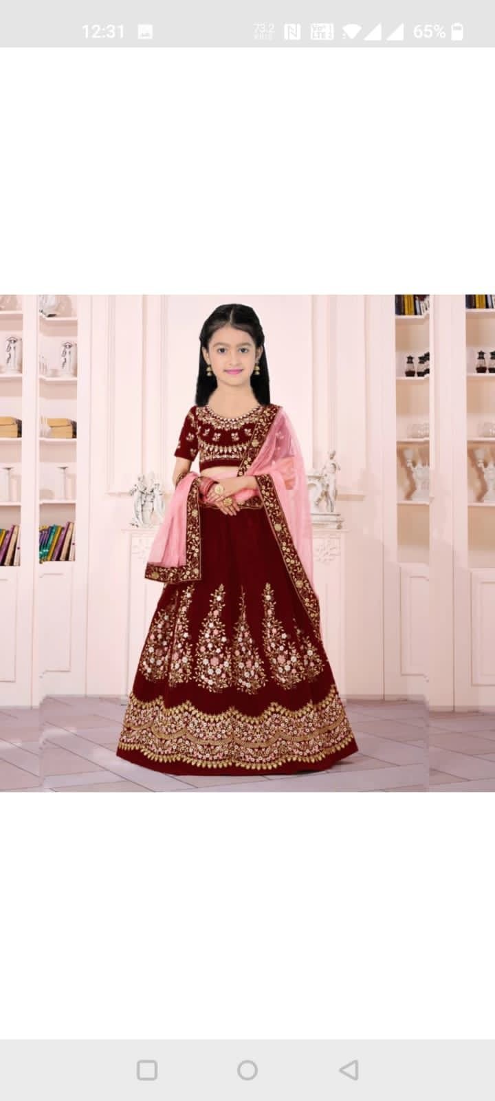 3 pieces set Chaniya choli dupatta set wholesale 16 3 pieces set Chaniya choli dupatta set wholesale - Image 16