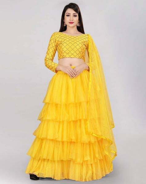 WOMAN'S LEHENGA wholesale 4 WOMAN'S LEHENGA wholesale - Image 4