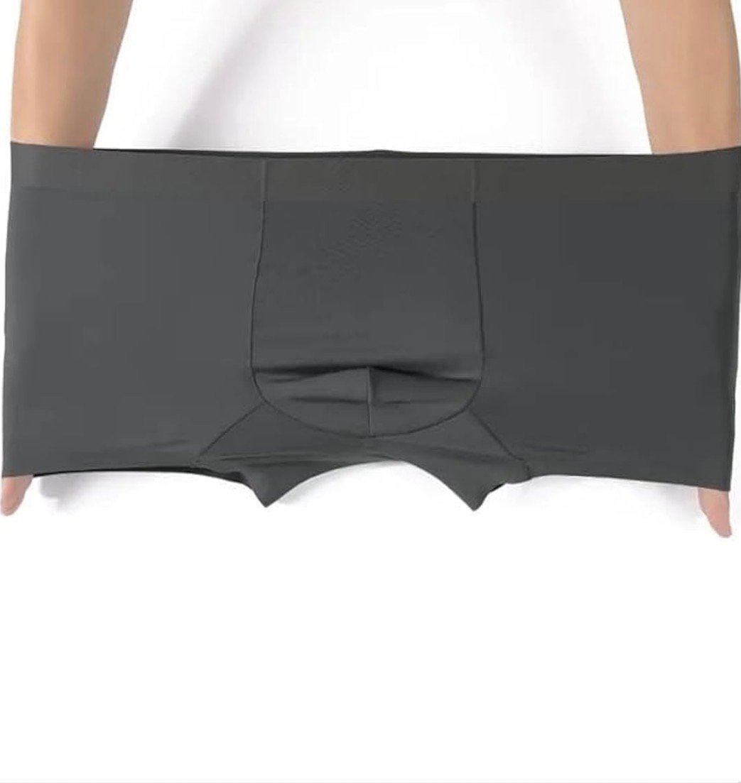 Mens Underwear Ice Lycra Seamless Boxer Briefs Breathable Ultrasoft Wholesale DEAL 4 Mens Underwear Ice Lycra Seamless Boxer Briefs Breathable Ultrasoft Wholesale DEAL - Image 3