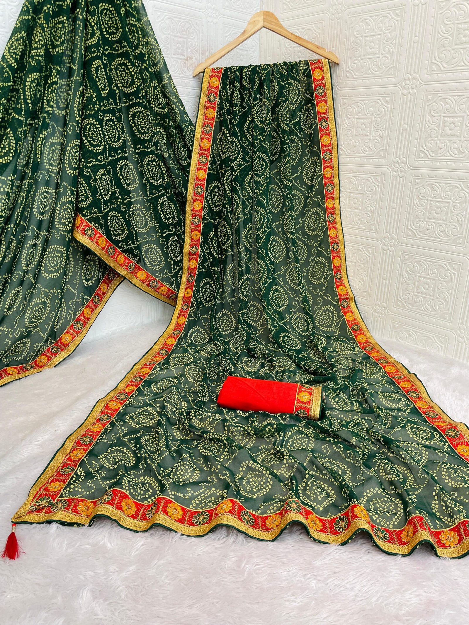 Bandhani Saree Wholesale 3 Bandhani Saree Wholesale - Image 2