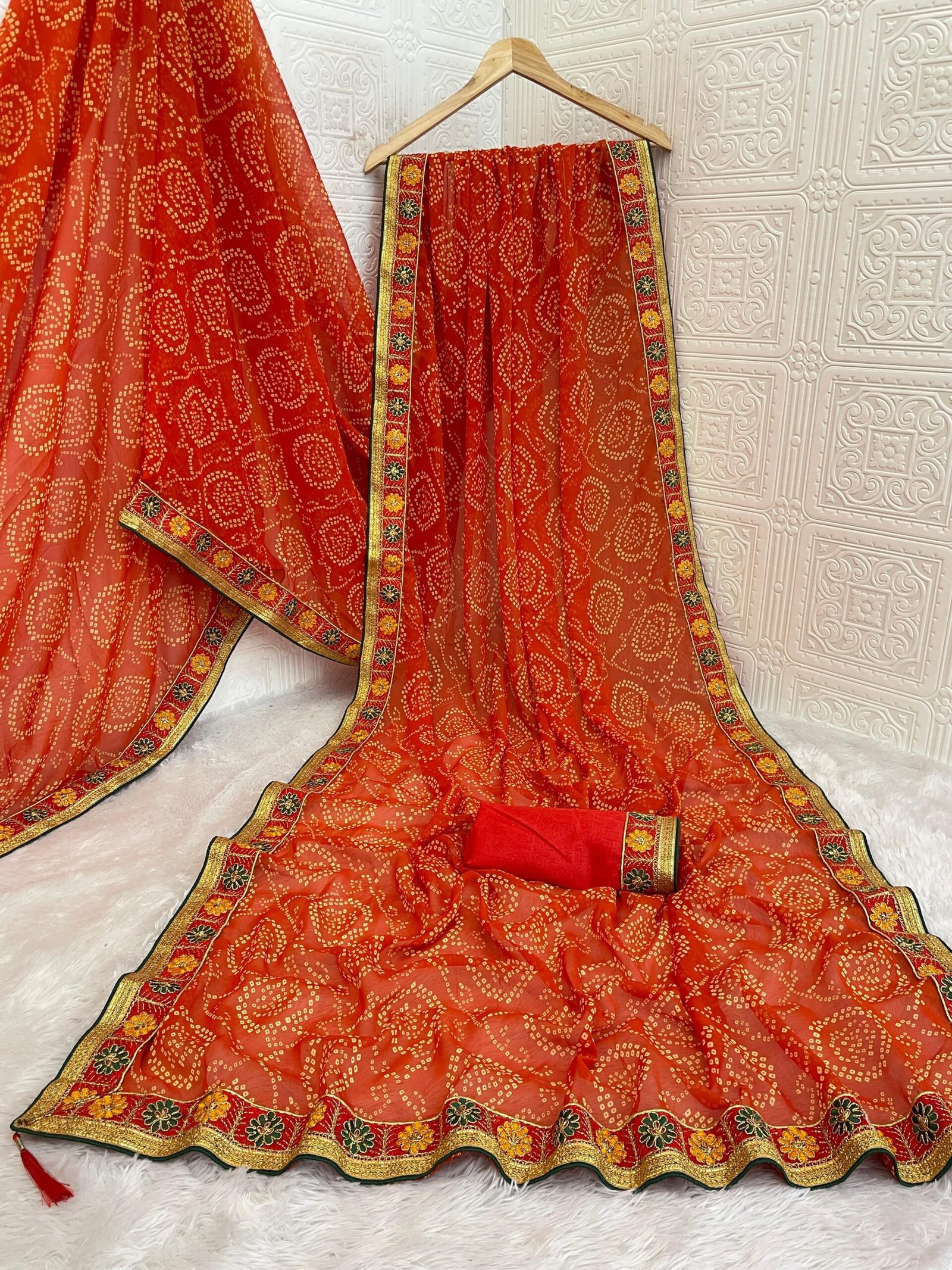 Bandhani Saree Wholesale 5 Bandhani Saree Wholesale - Image 4