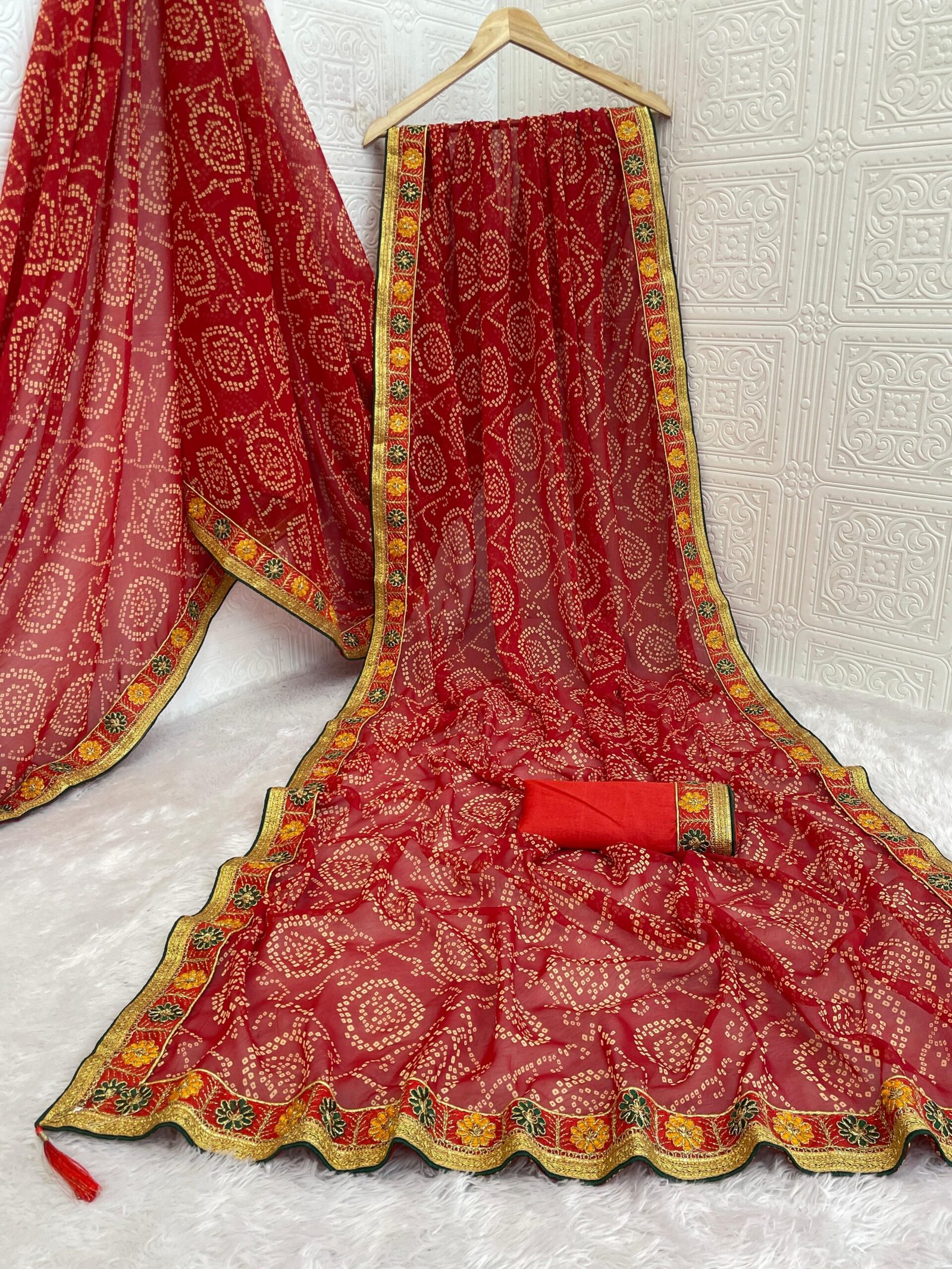 Bandhani Saree Wholesale 6 Bandhani Saree Wholesale - Image 5