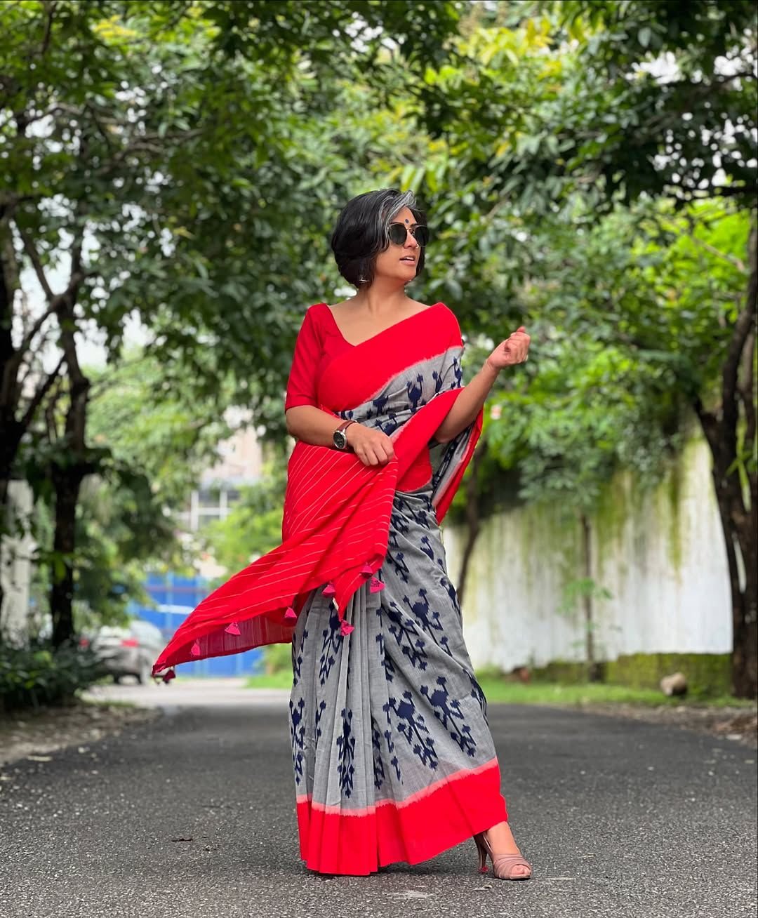 Premium Chanderi With Ikkat Collection saree Wholesale 2 Premium Chanderi With Ikkat Collection saree Wholesale