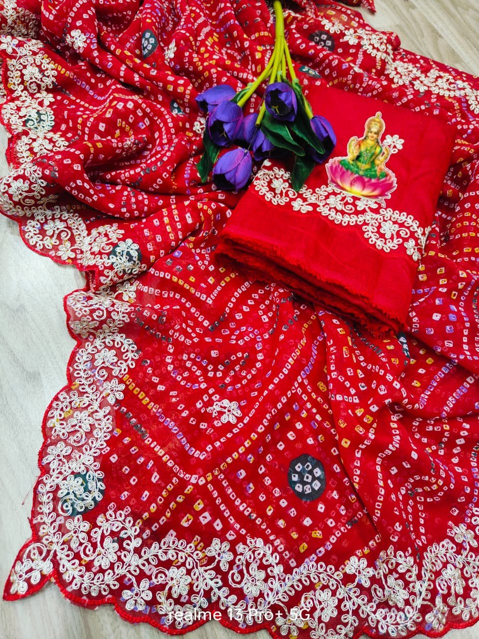 bandej Pitta work and butti throughout SAREE Wholesale 7 bandej Pitta work and butti throughout SAREE Wholesale - Image 6