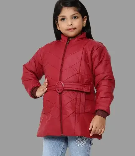 official club Baby Girls Casual Jacket 26 | VastrMitr