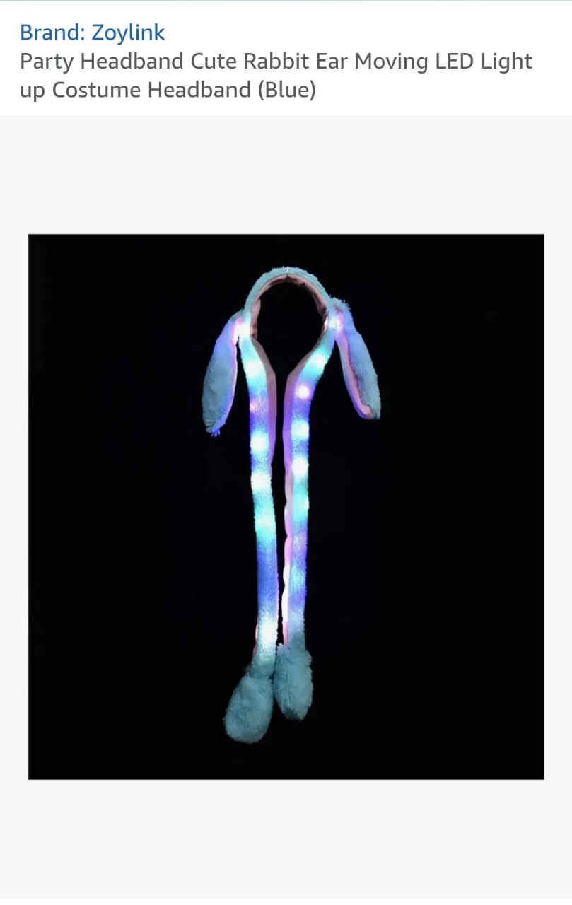 Jumping Rabbit Hats With LED Lights wholesale 7 Jumping Rabbit Hats With LED Lights wholesale - Image 6