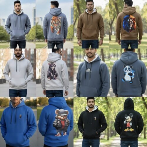 BRANDED HOODIE AIRJET 3 THREAD FLEECE FABRIC